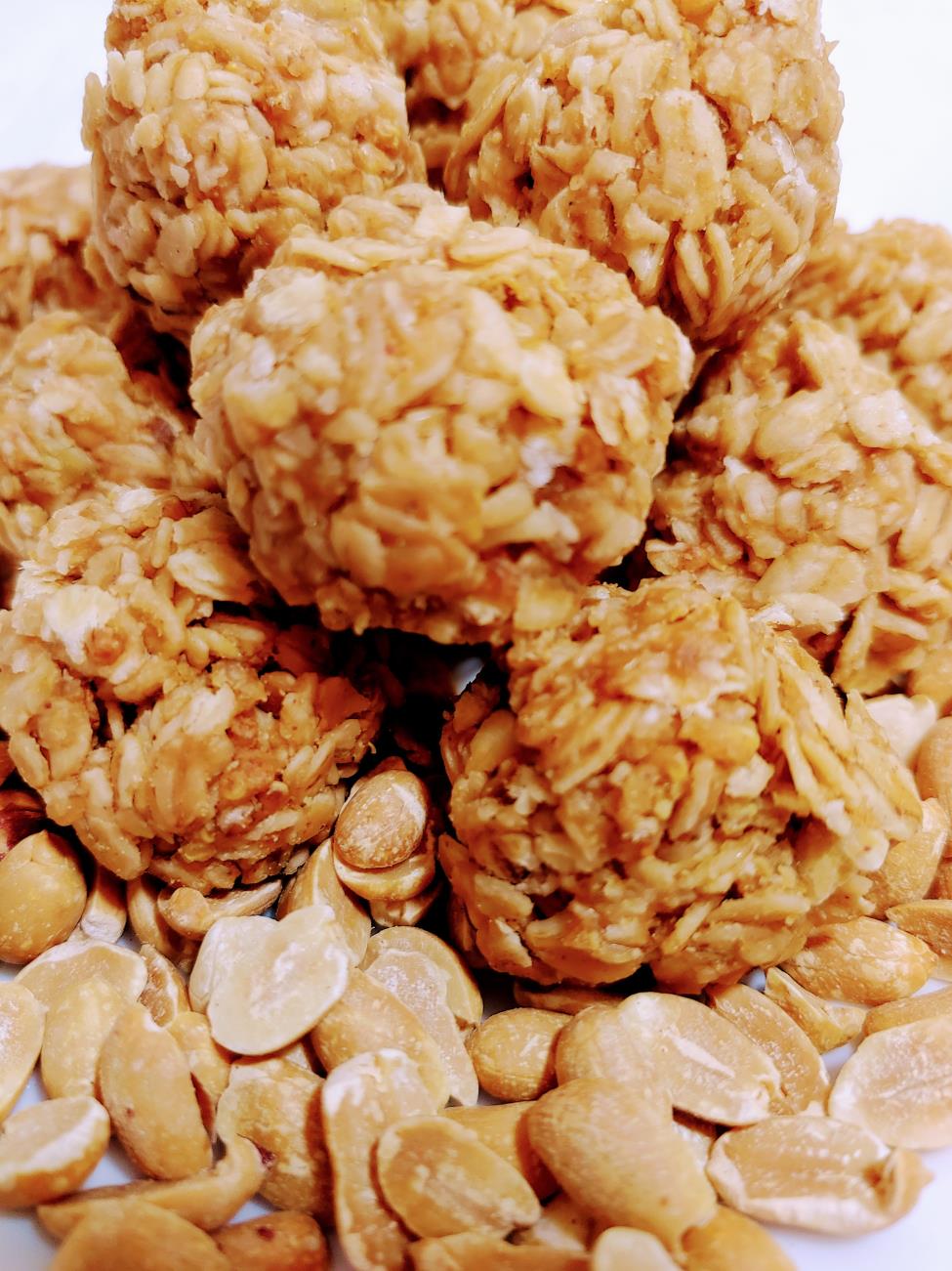 Oat Bites Twin Oats Foods Gluten-Free Vegan Peanut Butter Oat Bites