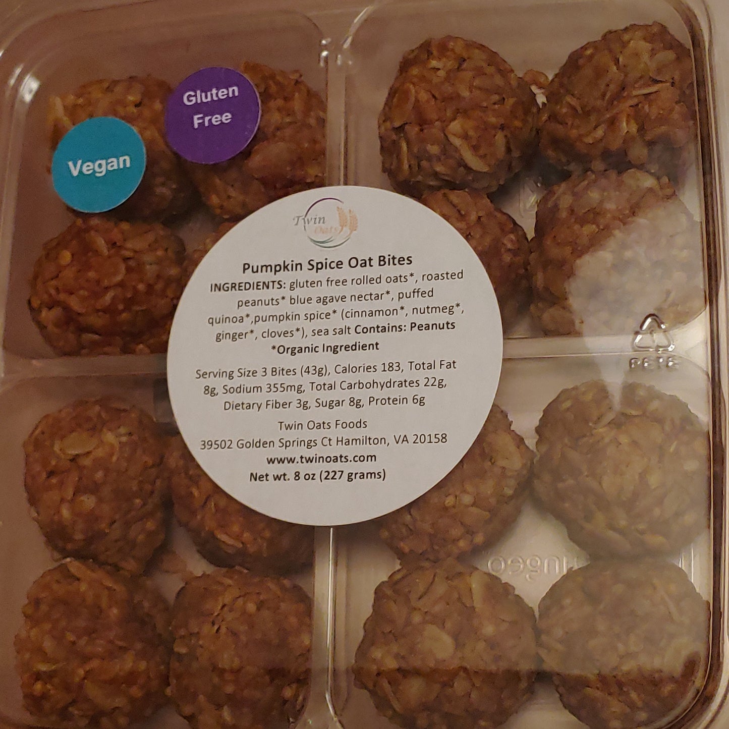 🎃 Pumpkin Spice - Oat Bites